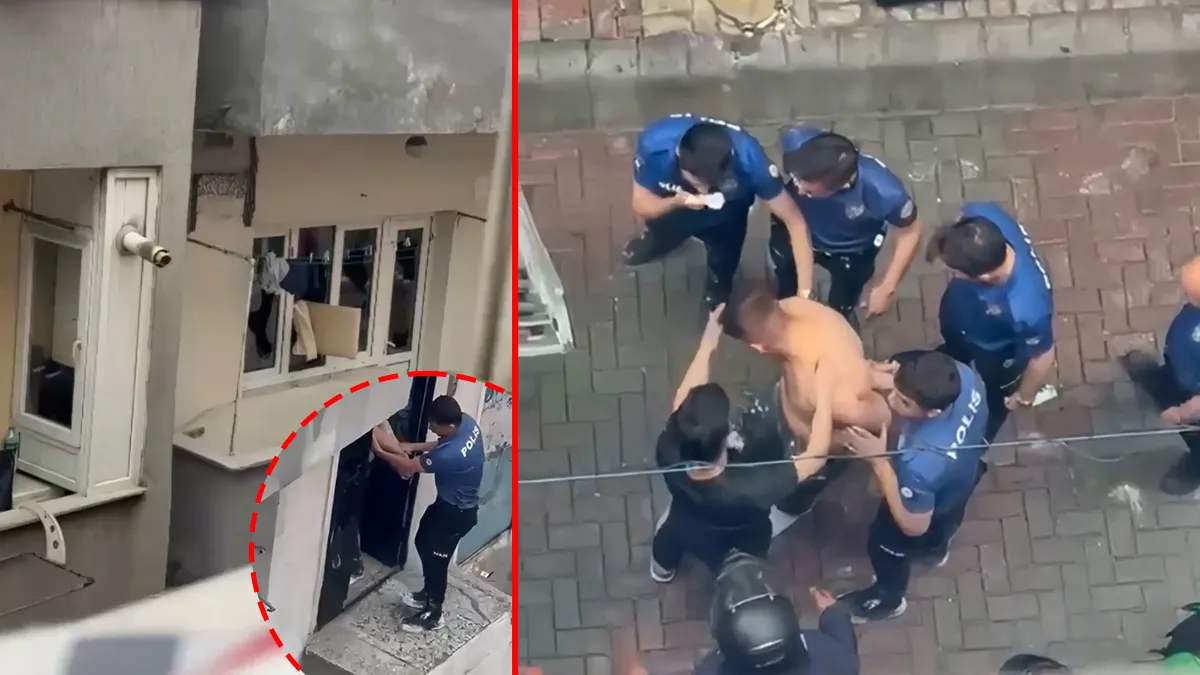 Kağıthane’de cinnet anları! Sinir krizi geçiren adam evin camlarını kırıp eşyaları sokağa attı Kağıthane’de cinnet anları! Sinir krizi geçiren adam evin camlarını kırıp eşyaları sokağa attı
