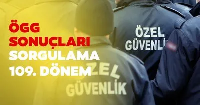 ÖGG sonuçları öğrenme 2024! EGM ile 109. Dönem ÖGG sınav sonuçları açıklandı mı, ne zaman ilan edilecek?