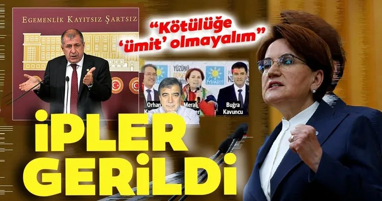 İYİ Parti Genel Başkanı Meral Akşener’den Ümit Özdağ’a olay gönderme: ’’Kötülüğe ’ümit’ olmayacağız’’