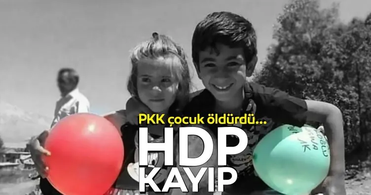 Terörist cenazelerini kaçırmayan HDP, PKK’nın çocuk katliamında sessizliğe büründü!