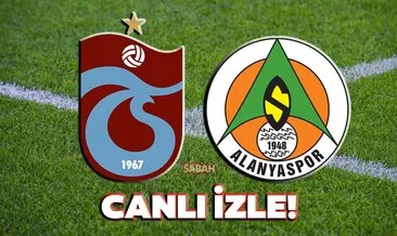 Trabzonspor Alanyaspor maçı canlı izle! Süper Lig 7. hafta Trabzonspor Alanyaspor maçı canlı yayın kanalı izle