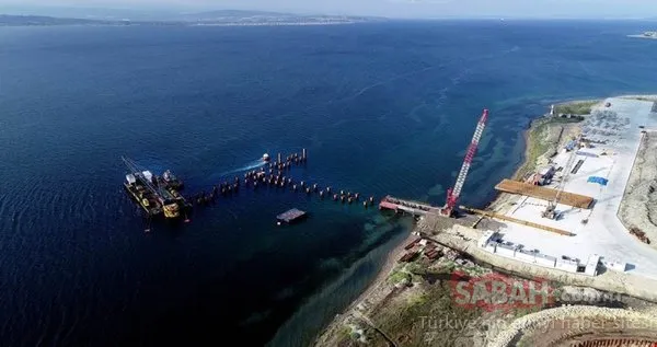 Temelini Başkan Erdoğan atmıştı! Son durum havadan görüntülendi