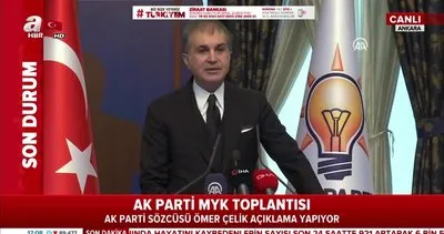 AK Parti Sözcüsü Ömer Çelik’ten canlı yayında önemli açıklamalar | Video