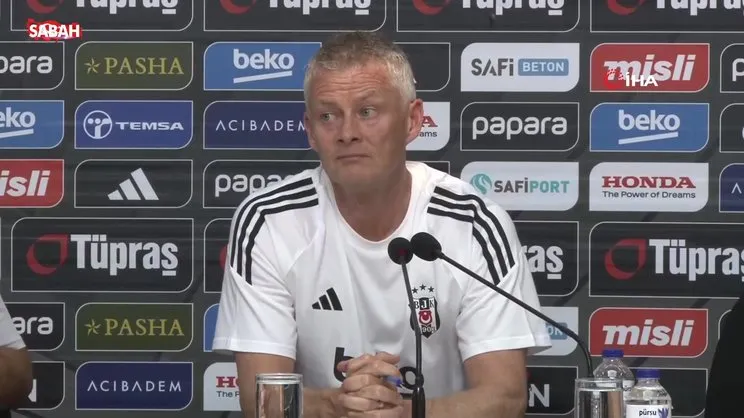 Solskjaer'in hayali Tüpraş Stadyumu'nda final oynamak | Video