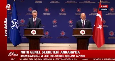 Son dakika: Dışişleri Bakanı Mevlüt Çavuşoğlu NATO Genel Sekreteri Jens Stoltenberg’den ortak basın toplantısı | Video
