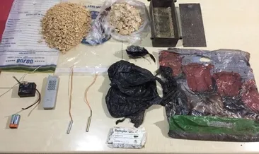 Afrin’de toprağa gömülü EYP ele geçirildi