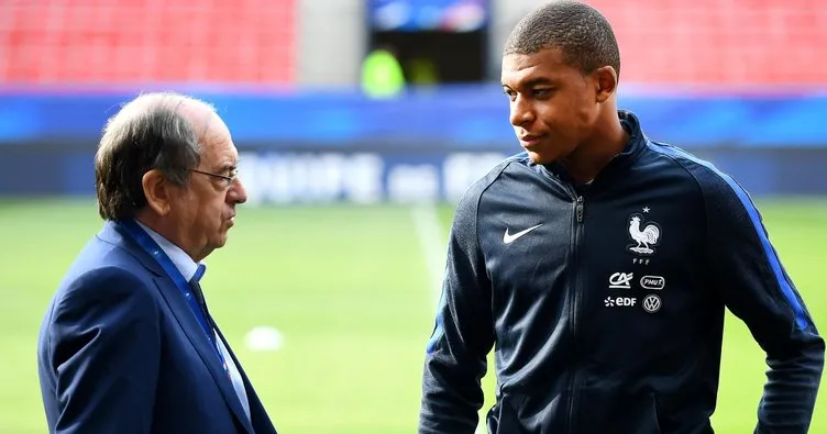 Mbappe ve Real Madrid Fransa Futbol Federasyonu Başkanı Noel Le Graet’i eleştirdi