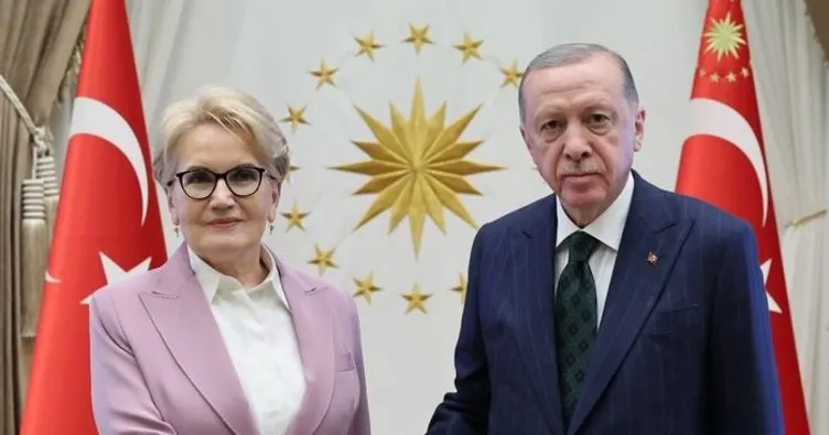 Son dakika: Başkan Erdoğan, Meral Akşener’i kabul etti