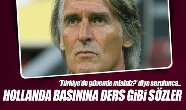 Riekerink’ten terör saldırısı ve Galatasaray yorumu