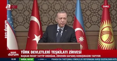 Başkan Erdoğan: Türk Yatırım Fonu, Türk dünyasında ekonomik bütünleşmeye katkı sağlayacak | VİDEO HABER