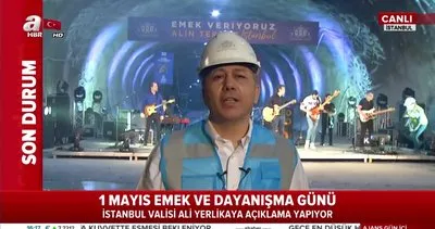Son dakika: İstanbul Valisi Ali Yerlikaya, yeraltında ’1 Mayıs Kıraç konseri’ öncesi açıklama yaptı | Video