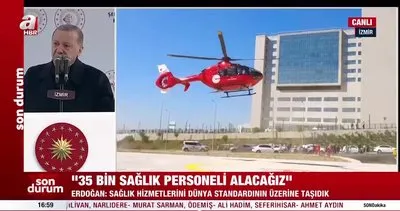 İzmir Şehir Hastanesi açıldı! Başkan Erdoğan’dan önemli açıklamalar | Video