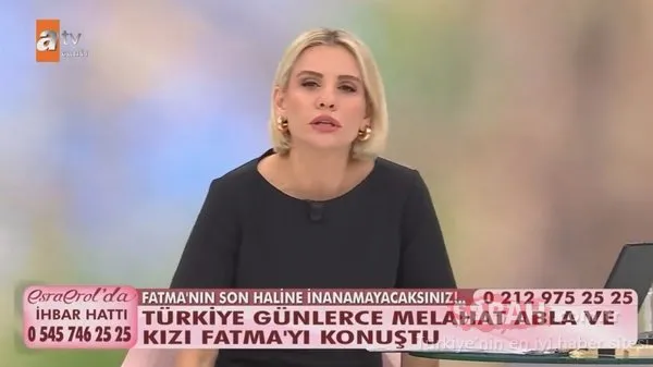 Eşi ve kumasıyla birlikte yaşıyordu! Esra Erol’da Fatma’nın son hali yürek burktu!
