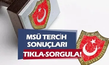 MSÜ TERCİH SONUÇLARI BEKLENİYOR! 2024  || MSÜ tercih sonuçları açıklandı mı? Kara, Hava, Deniz Harp Okulu tercih sonucu