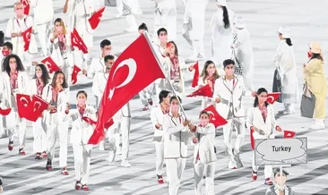Olimpiyat ışığı yandı