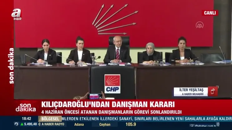 Kemal Kılıçdaroğlu danışmanlarının görevine son verdi | Video