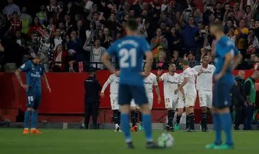 Real Madrid, Sevilla maçında yıkıldı!