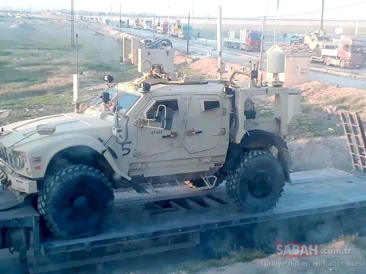 Koalisyon güçleri terör örgütü YPG/PKK’ya iş makineleri gönderdi