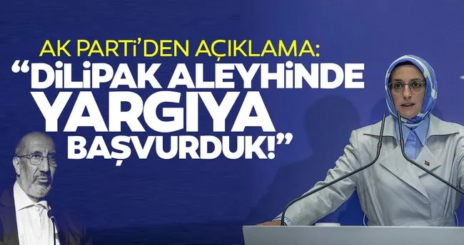 Ak Parti Kadin Kollari Baskani Cam Dilipak Aleyhinde Yargiya Basvurduk Son Dakika Haberler