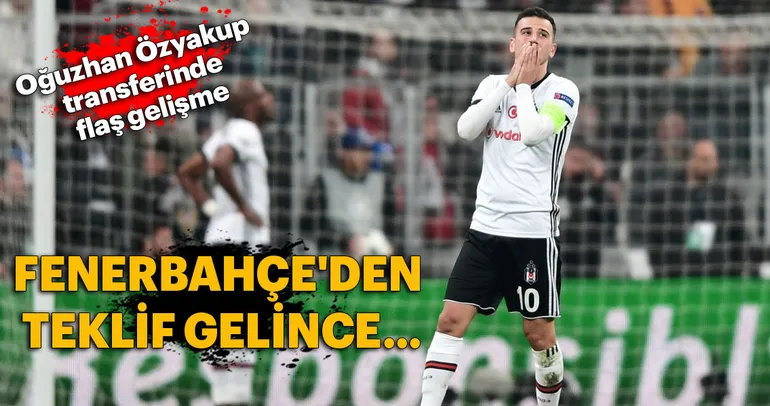 Oğuzhan Özyakup’a Fenerbahçe’den teklif gelince...