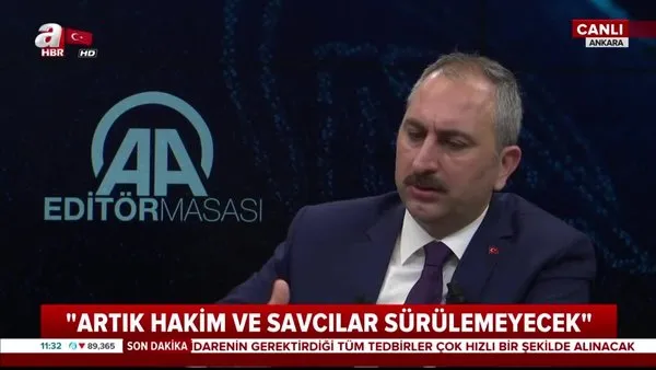 Adalet Bakanı Abdulhamit Gül'den önemli açıklamalar