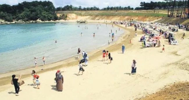 Kandıra’da artık kadınlara özel plaj var