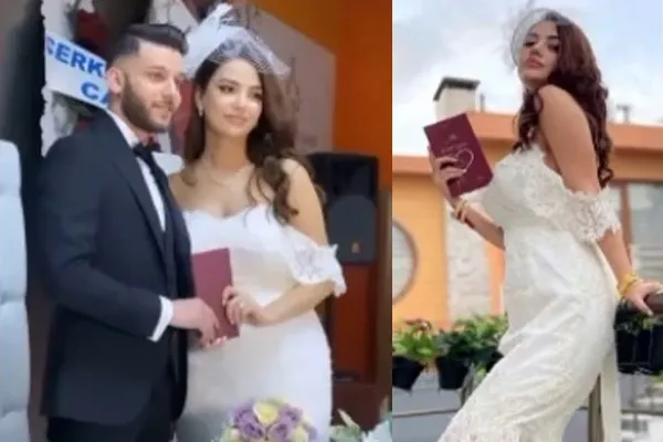 2,5 aylık hamile olduğunu açıklayan Ece Ronay bugün evlendi! İşte Ece Ronay'ın düğününden ilk kareler! - Son Dakika Magazin Haberleri