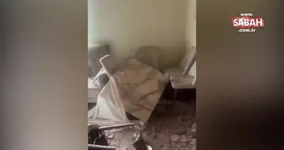 Sivas’ta yıldırım düşen evde hasar oluştu