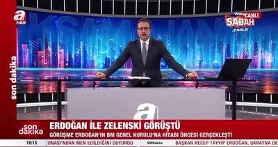 Başkan Erdoğan, Ukrayna Devlet Başkanı Zelenski ile görüştü | Video