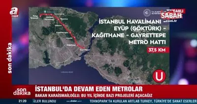 Son dakika: Bakan Karaismailoğlu İstanbul’da devam eden metrolar ile ilgili bilgi verdi | Video