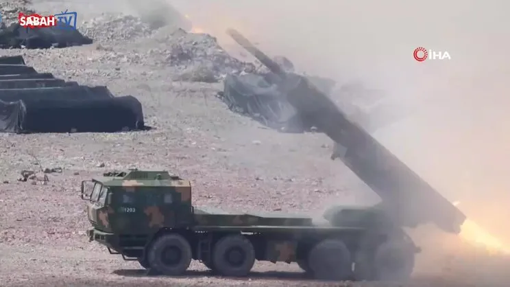 Çin, Tayvan’ı kuşatan askeri tatbikatta gerçek mühimmat kullandı | Video