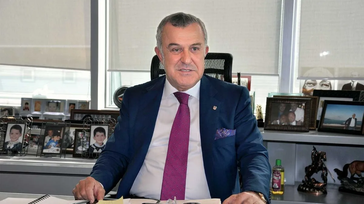 Ahmet Ürkmezgil, Beşiktaş Kulübü Divan Kurulu Başkanlığı'na adaylığını açıkladı