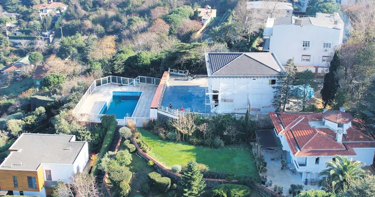 Kaçak villada fırıldak var!