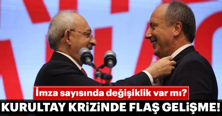 CHP'deki koltuk kavgasından son bilgi