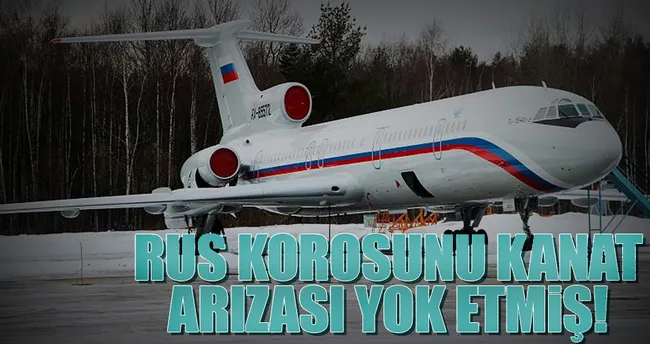 Rus korosunu kanat arızası yok etmiş