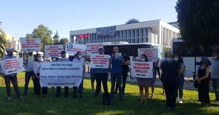 İBB önünde eylem var!