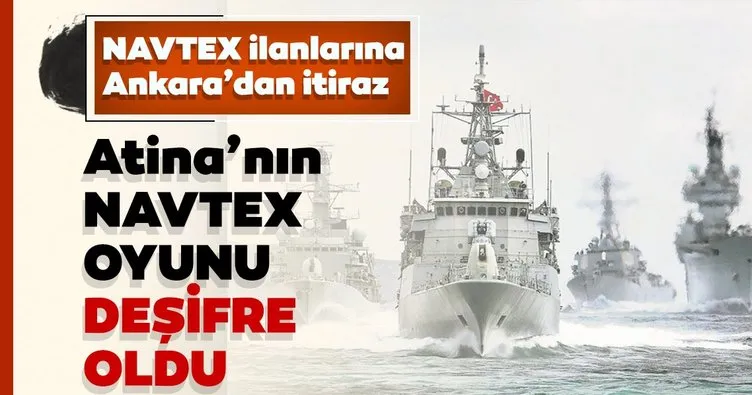 Yunanistan’ın NAVTEX oyunu deşifre oldu
