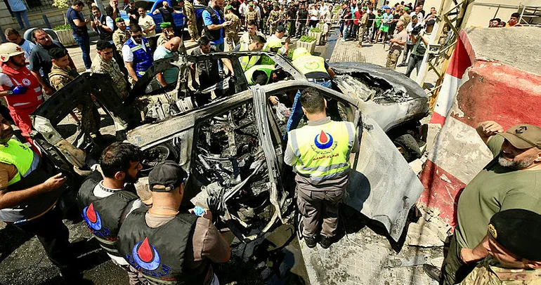 Orta Doğu’da gerilim tırmanıyor! İsrail Lübnan’ın güneyini vurdu! Hizbullah’tan füzelerle karşılık