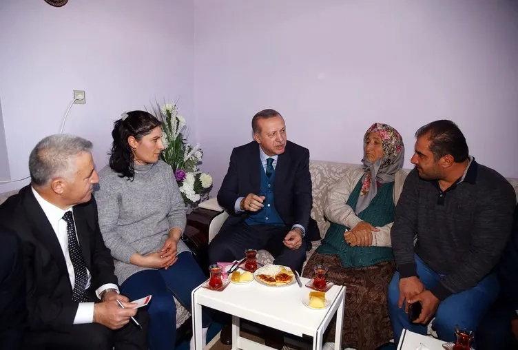 Cumhurbaşkanı Erdoğan onları ikinci kez ziyaret etti