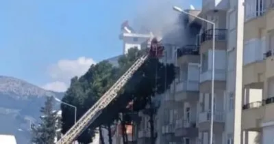 Anamur’da yangın korkuttu