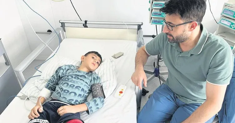 Trafik magandası Yusuf’a çarpıp kaçtı