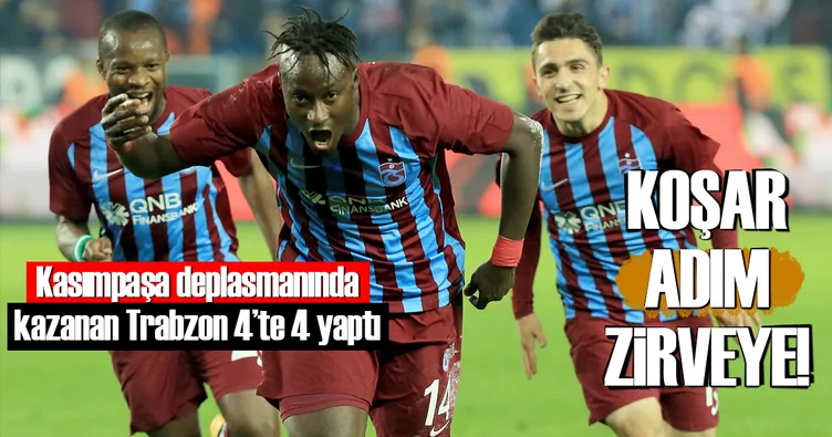 Koşar adım zirveye