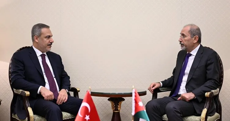 Dışişleri Bakanı Fidan, Ürdün Dışişleri Bakanı es-Safedi ile görüştü