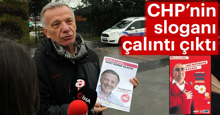 CHP’nin sloganı çalıntı çıktı