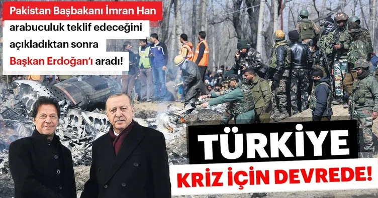 Türkiye kriz için devrede