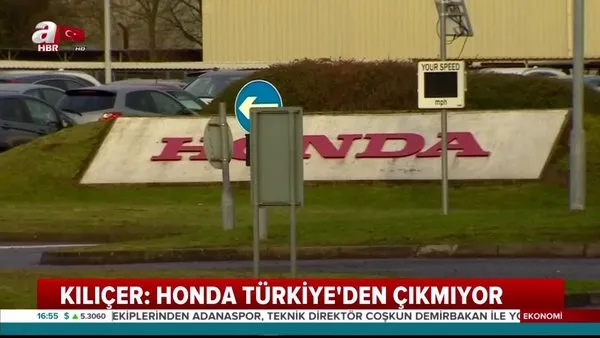 Honda'dan çekiliyor iddialarına yanıt! Honda Türkiye'de üretime devam edecek