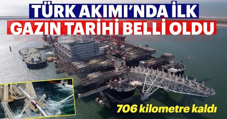 Türk Akım’ı inşaatı 2019 başında bitecek
