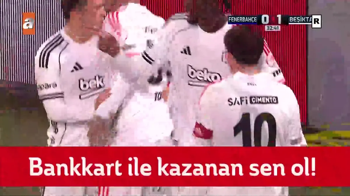 GOL | Fenerbahçe 0-1 Beşiktaş videosunu izle