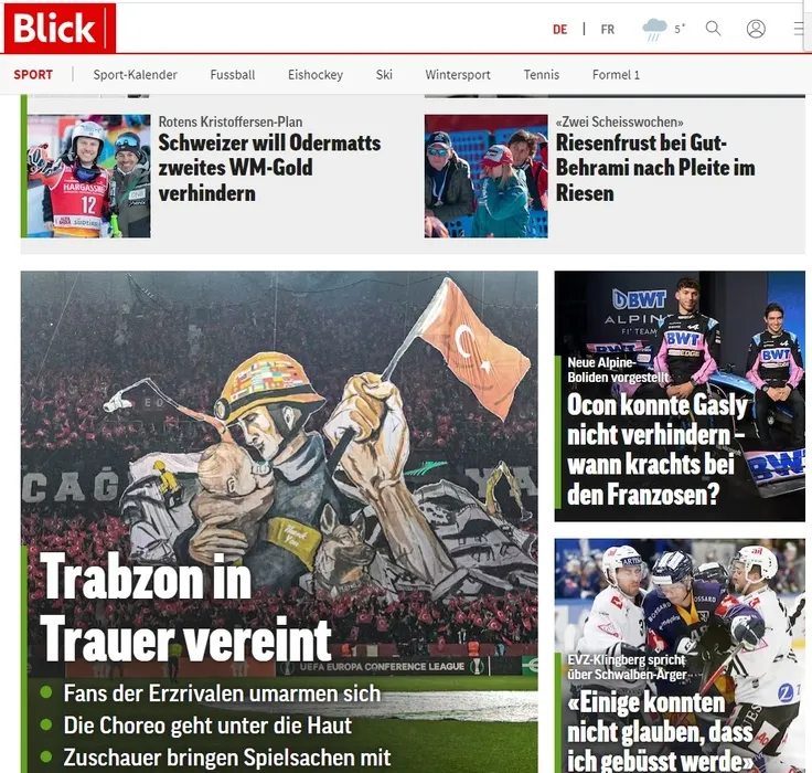 SON DAKİKA HABERİ: Dünya Trabzon’daki koreografiyi konuşuyor! UEFA’ya şok sözler...