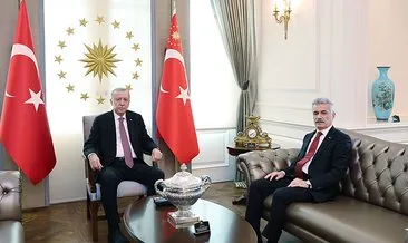 Başkan Erdoğan, Danıştay Başkanı Yiğit’i kabul etti